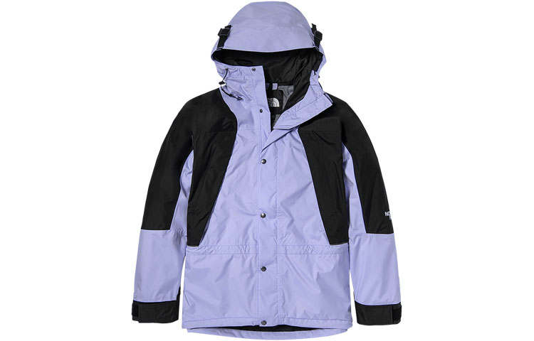 THE NORTH FACE 1994 Collection Waterproof And Windproof Windbreaker Jacket Unisex Light Purple