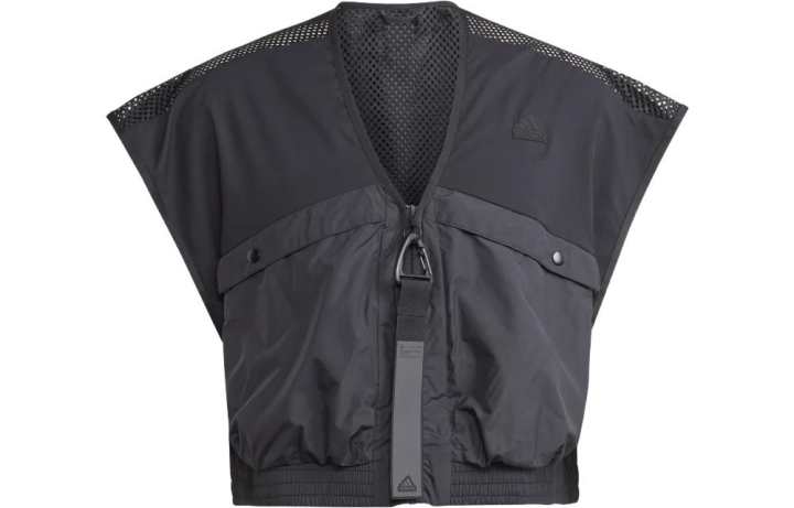 Adidas Adidas CITY ESCAPE Vests Men's Black V Neck Moderate Other