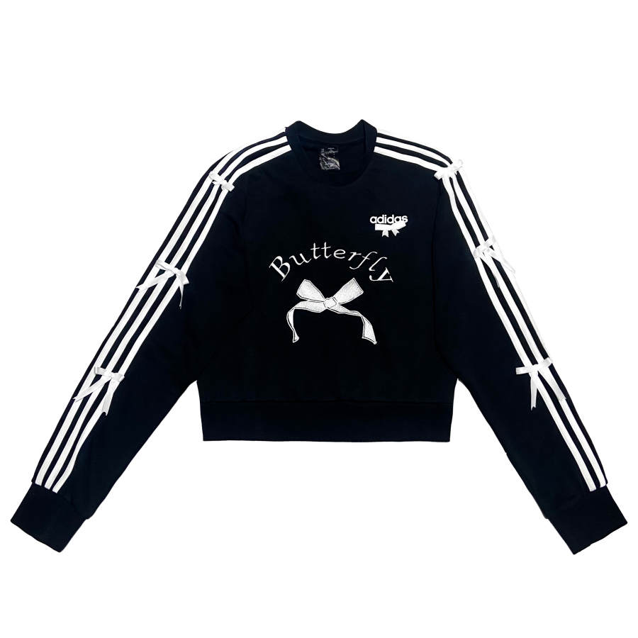 Adidas Adidas Sweatshirts Unisex Black Crew Neck Moderate Regular