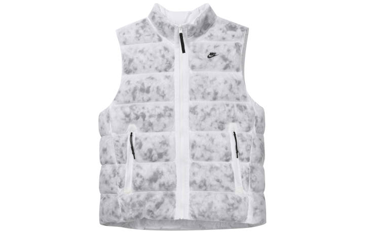 Nike Nike Vests Men's White Stand Collar Moderate Other