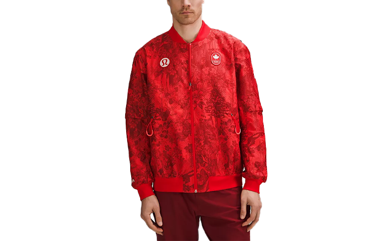 Lululemon Team Canada Jackets & Coats Men's Sports Red