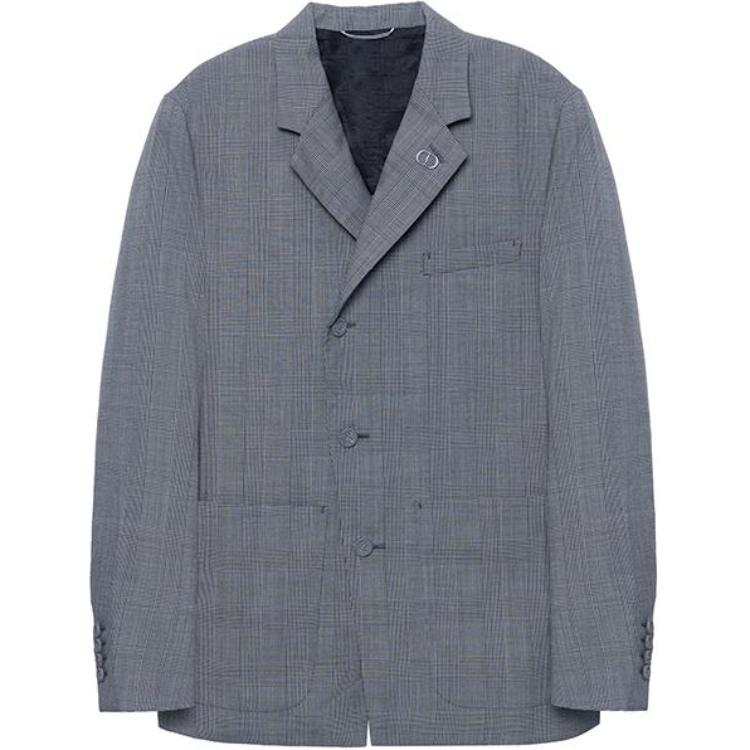 DIOR Quarterly New Products Business Suit Coat Men's Gray