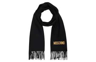 MOSCHINO Knit Scarves Women's Black