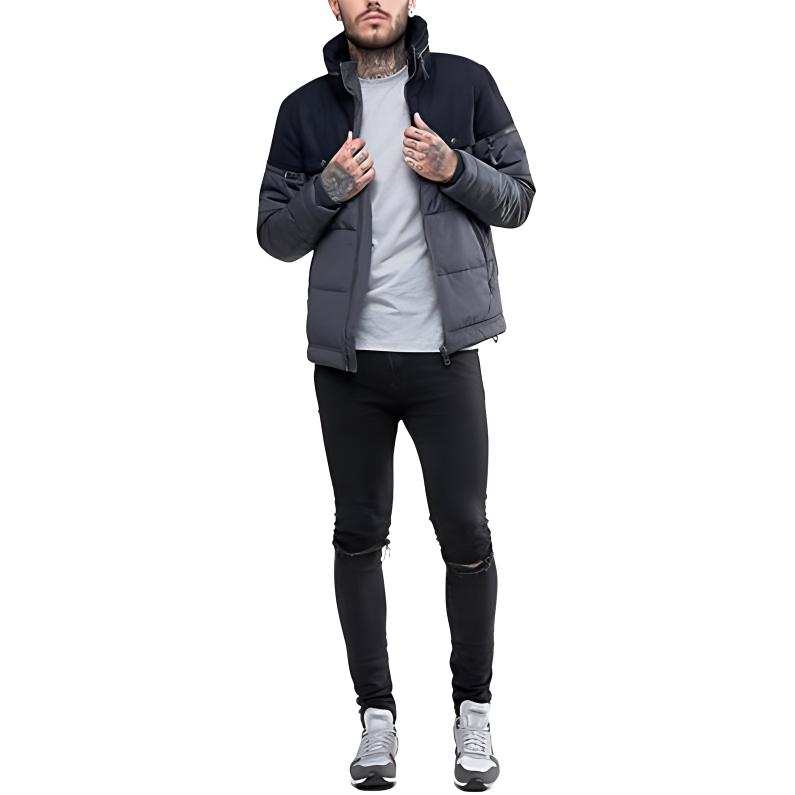 DIESEL DIESEL Jackets & Coats Men's Black Gray