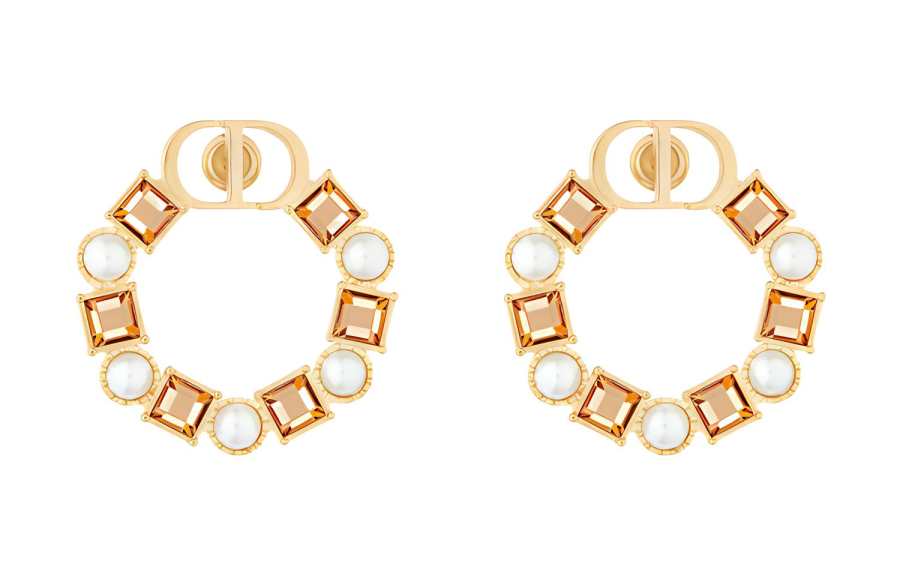 DIOR DIOR Earrings Women's Gold