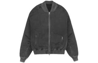 REPRESENT Jackets Men's Vintage Gray Baseball Collar Moderate Other
