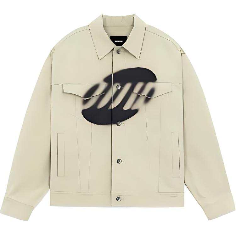 WE11DONE WE11DONE SS22 Denim Jacket Unisex Khaki