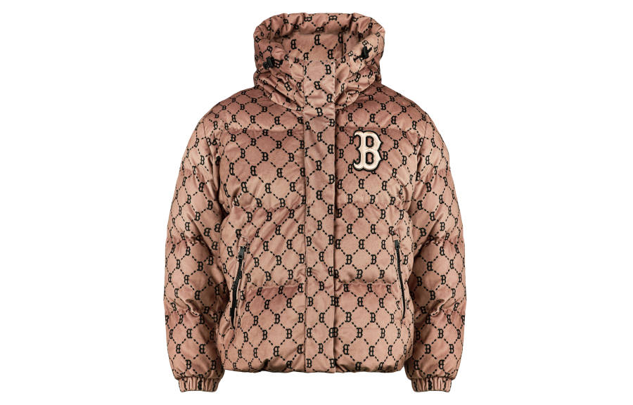 MLB MLB Down Jacket Winter, Short Unisex Light Brown