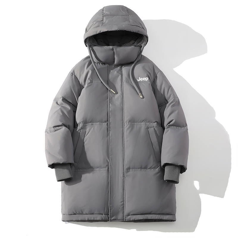 Jeep Jeep Down Jackets Unisex Hooded Thickened Down Coat