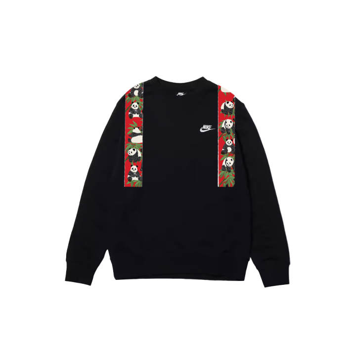 Nike Nike Sweatshirts Unisex Black Crew Neck Moderate Regular