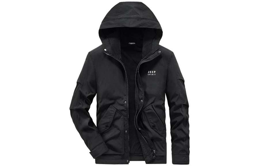 JEEP SPIRIT Waterproof Windbreaker Jacket Men's