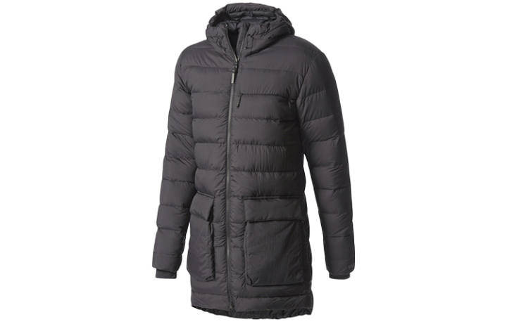 Adidas Adidas Down Jackets Men's Black Hooded Moderate Other
