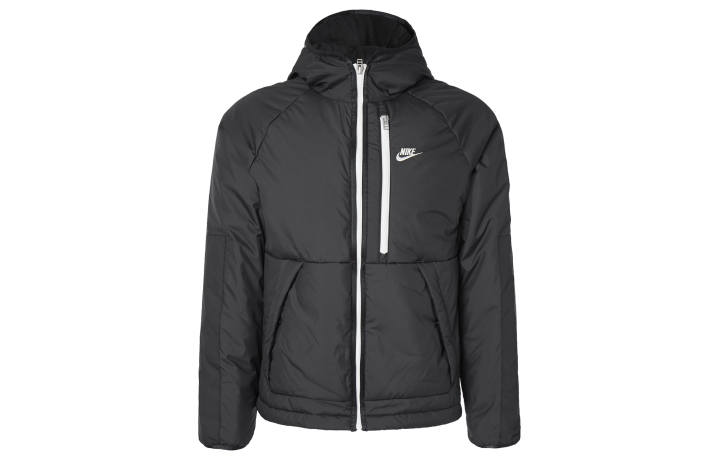 Nike Nike Puffer Jackets Men's Black Hooded Moderate Other