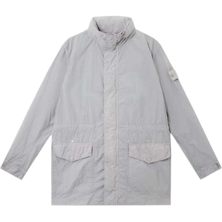 STONE ISLAND Jackets & Coats Men's Gray White