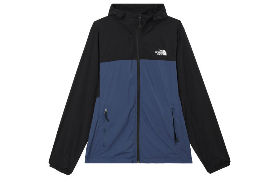 THE NORTH FACE SUN CHASE UV Protection Windproof Sun Protection Clothing Multi Function Clothing Men's Black/Blue
