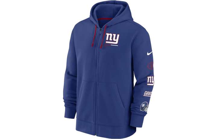 Nike Nike New York Mets Lockup Men's Nike Mlb Full-Zip Hoodie