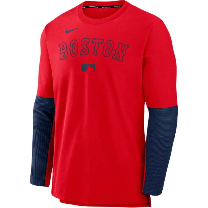 Nike Nike Boston Sox Authentic Collection Player Men's Nike Dri FIT Mlb Pullover Sweatshirt