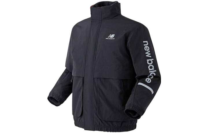 New Balance New Balance Jackets Men's Black Stand Collar Moderate Other