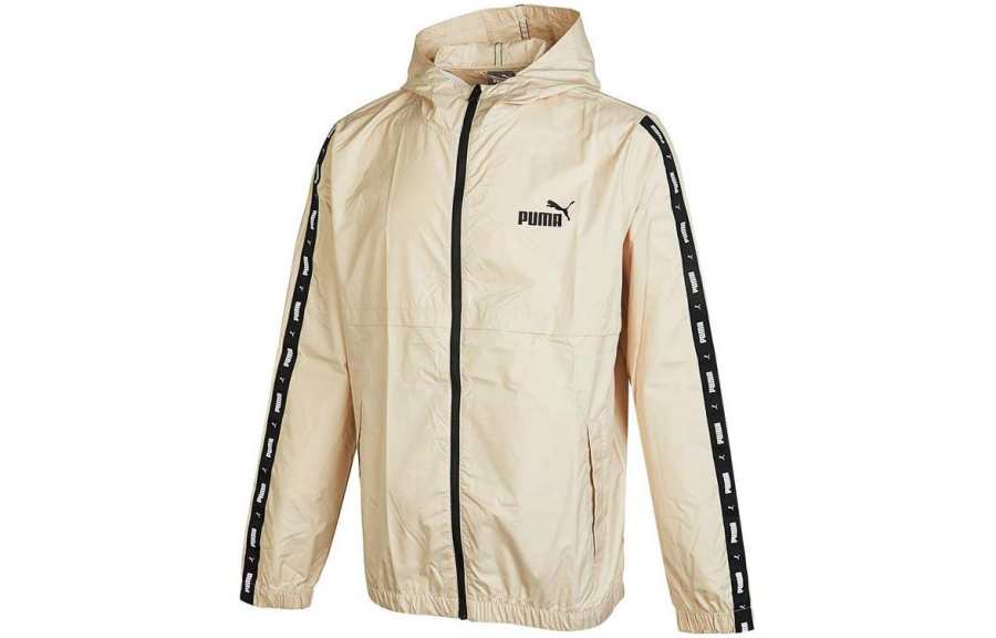 PUMA PUMA Jackets Men's White Hooded Moderate Other