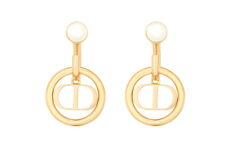 DIOR DIOR Earrings Women's Gold