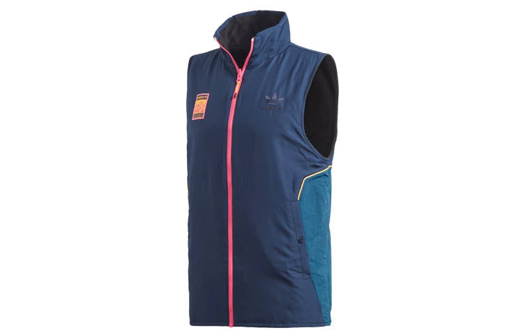 Adidas Originals Vests Men's Stand Collar Moderate Workwear