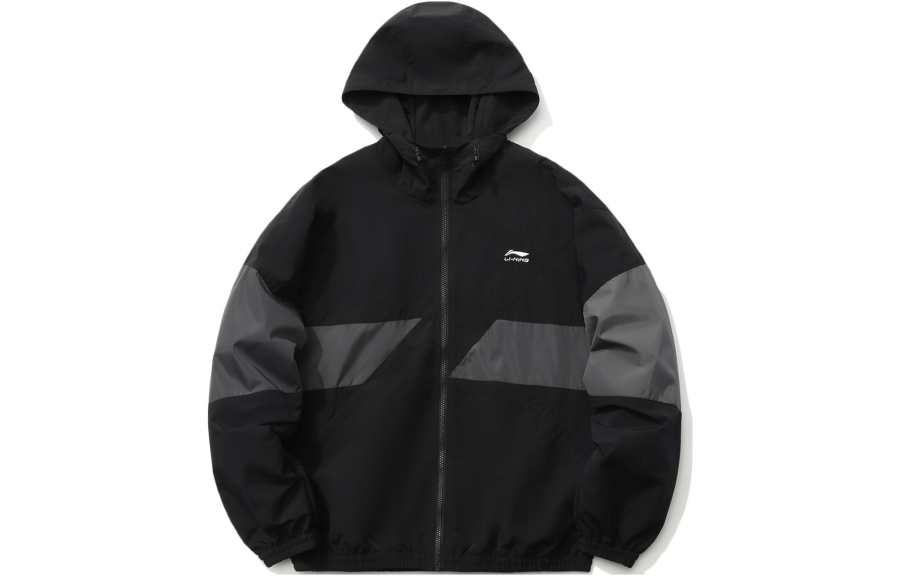Li-Ning Li Ning Sports Fashion Collection Jackets Men's Black Hooded Moderate Other