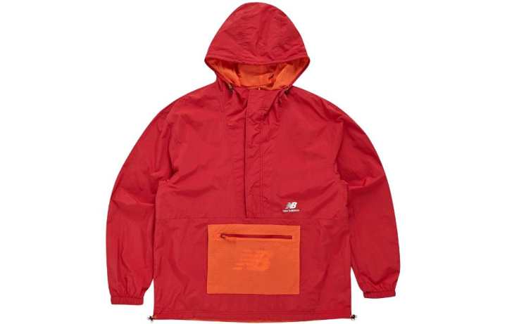 New Balance New Balance Jackets Men's Red Hooded Moderate Other