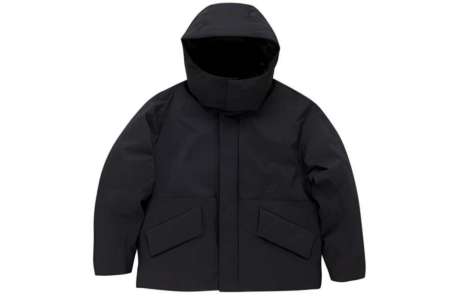 New Balance New Balance Jackets Men's Black Hooded Moderate Other