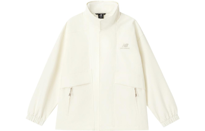 New Balance New Balance Jackets Men's White Stand Collar Moderate Other