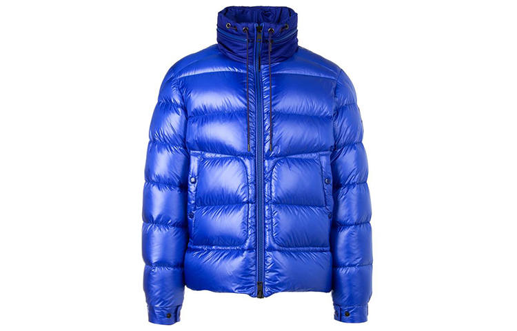 Moncler Moncler Down Jackets Men's Blue Moderate