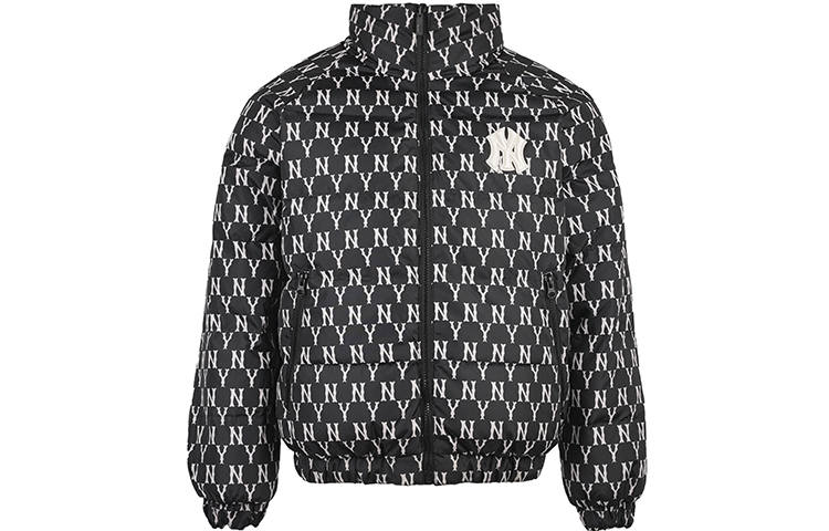 MLB MLB Old Flower Down Jacket Winter, Short Unisex Black