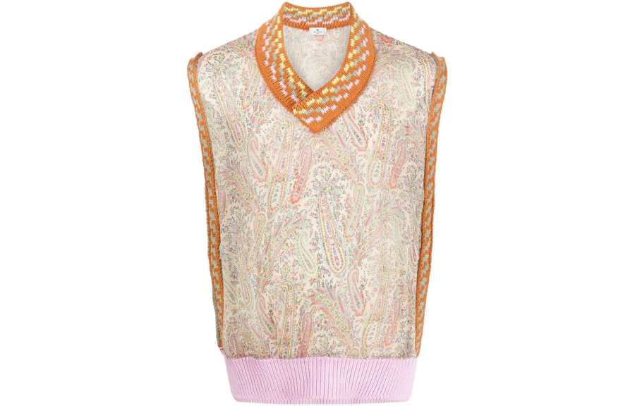 ETRO Vests Men's Orange