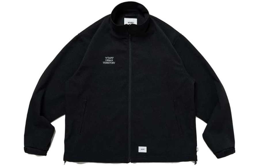 WTAPS WTAPS Jackets Men's Black Stand Collar Moderate Other