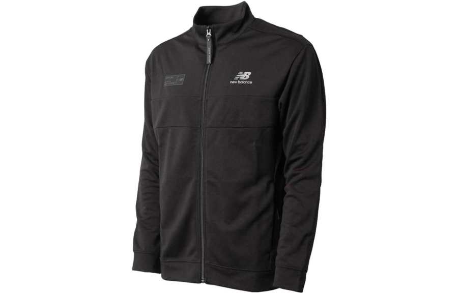 New Balance New Balance Jackets Men's Black Stand Collar Moderate Pilot