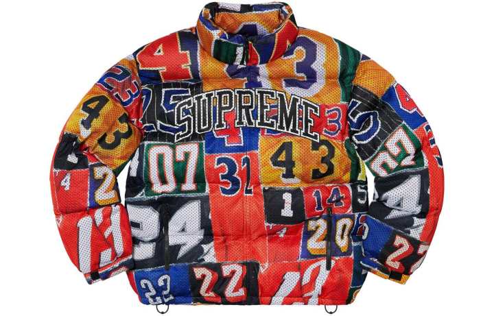 Supreme Supreme Mesh Jersey Puffer Jacket