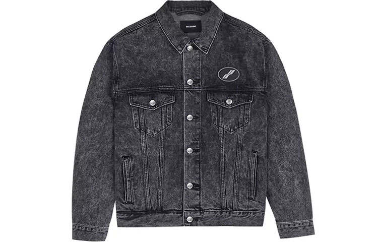 WE11DONE WE11DONE logo patch denim jacket