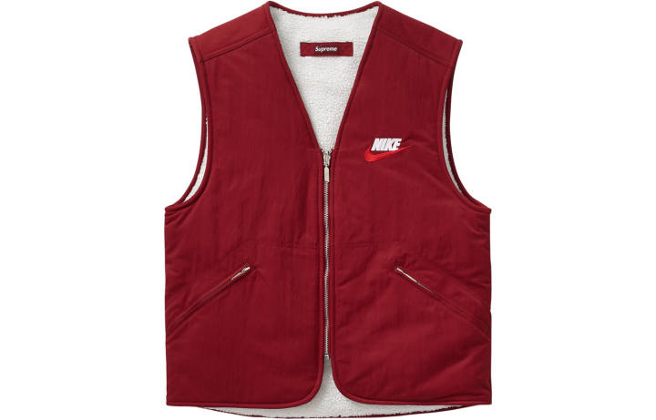 Supreme Supreme Nike Reversible Nylon Sherpa Vest