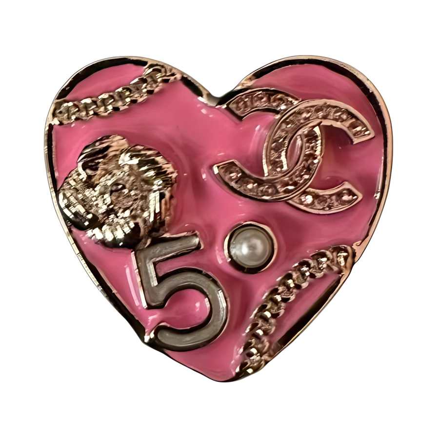 CHANEL CHANEL Pre Owned 1986 1988 Coco Mark Camellia Brooch