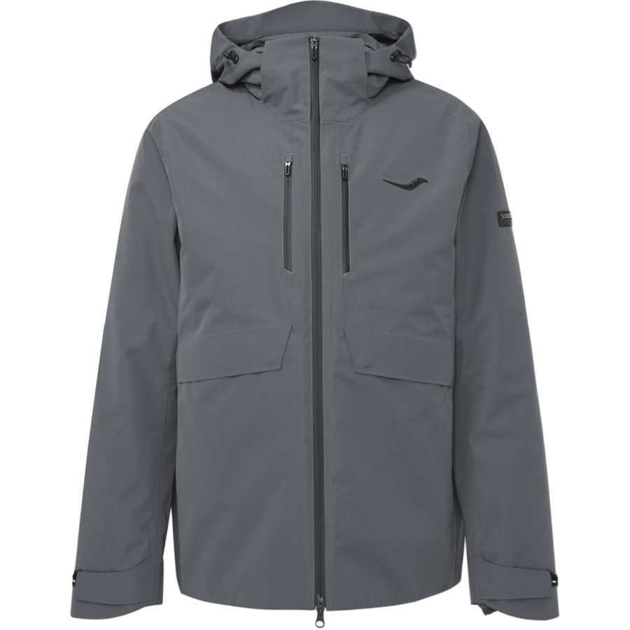 Saucony Saucony Down Jacket Unisex Cold Iron Ash