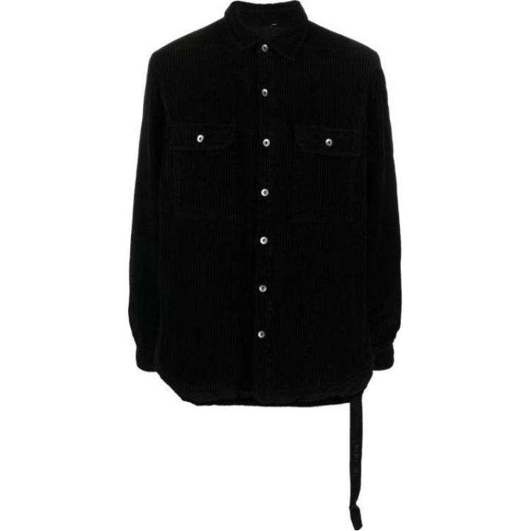 Rick Owens Drkshdw Corduroy Button-Up Shirt Jacket