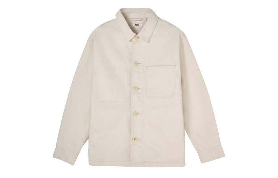 UNIQLO SS22 Denim Jacket Unisex Ivory