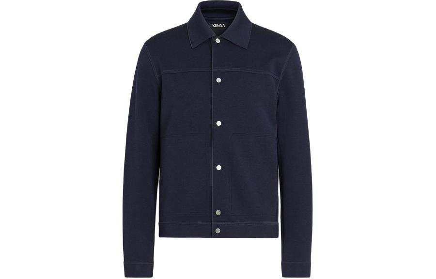 Ermenegildo Zegna spread-collar knitted cardigan