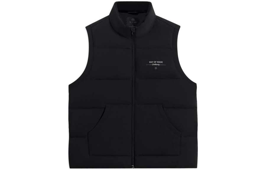 Li-Ning Li Ning Wade Collection Down Vests Men's Black Stand Collar Moderate Other