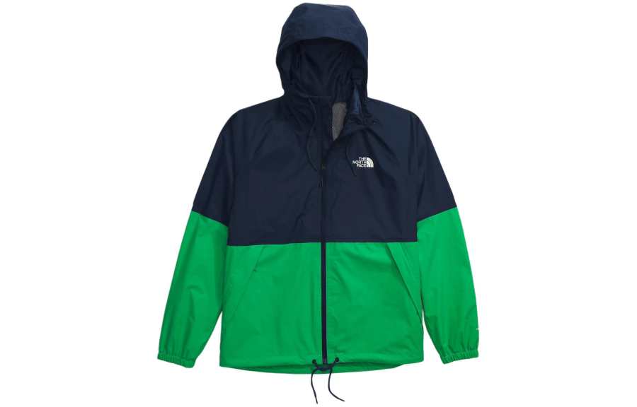 THE NORTH FACE Men's Antora Novelty Rain Jacket Jackets & Coats Men's Marine Blue/Jadeite Green