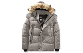 Canada Goose Wyndham Down Jacket Winter Men's Lime Gray