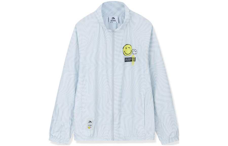 Anta Life Collection Jacket Unisex White Mist Gray