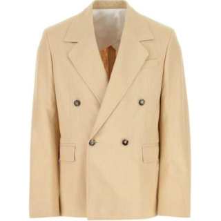Bottega Veneta Double Breasted Textured Jacket