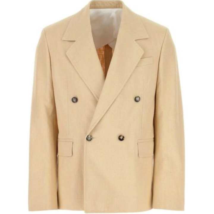 Bottega Veneta Bottega Veneta Double Breasted Textured Jacket