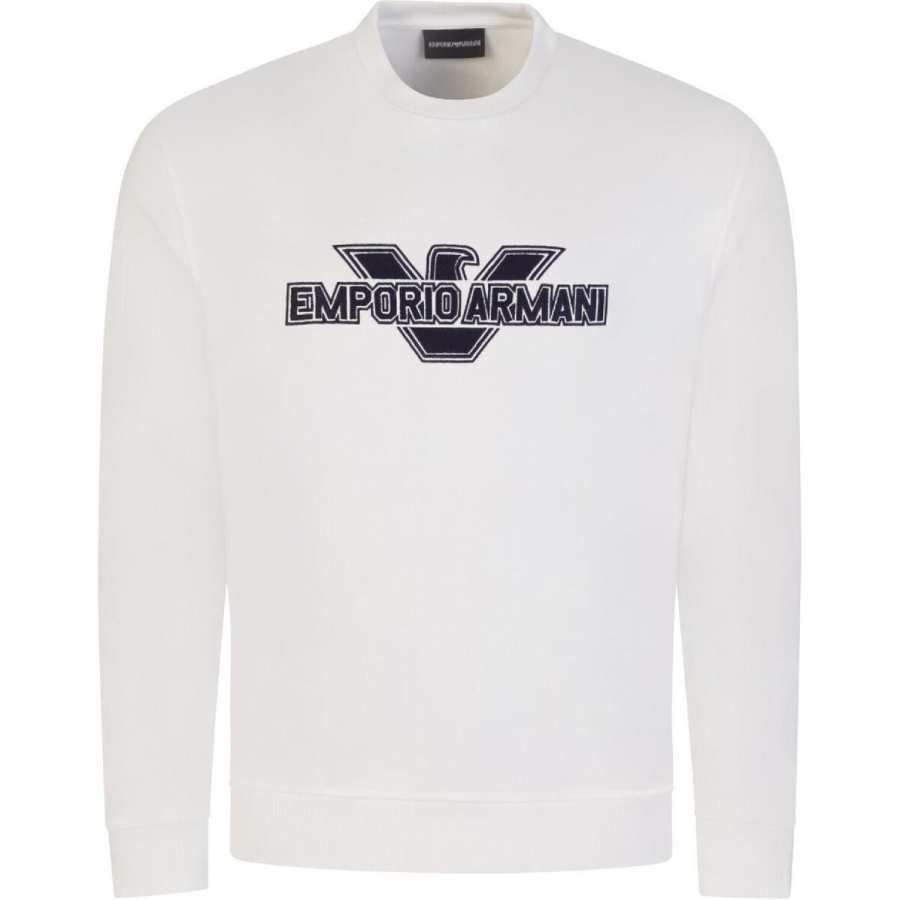 EMPORIO ARMANI Sweatshirt Men's White