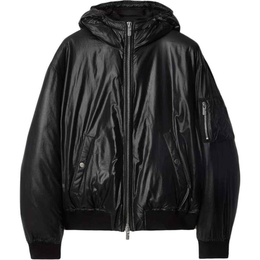 Burberry Burberry hooded bomber jacket